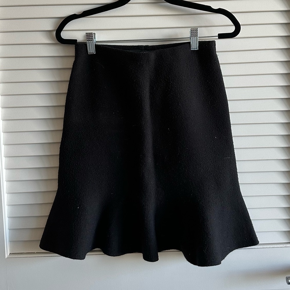Zara Knit fit and flare skirt